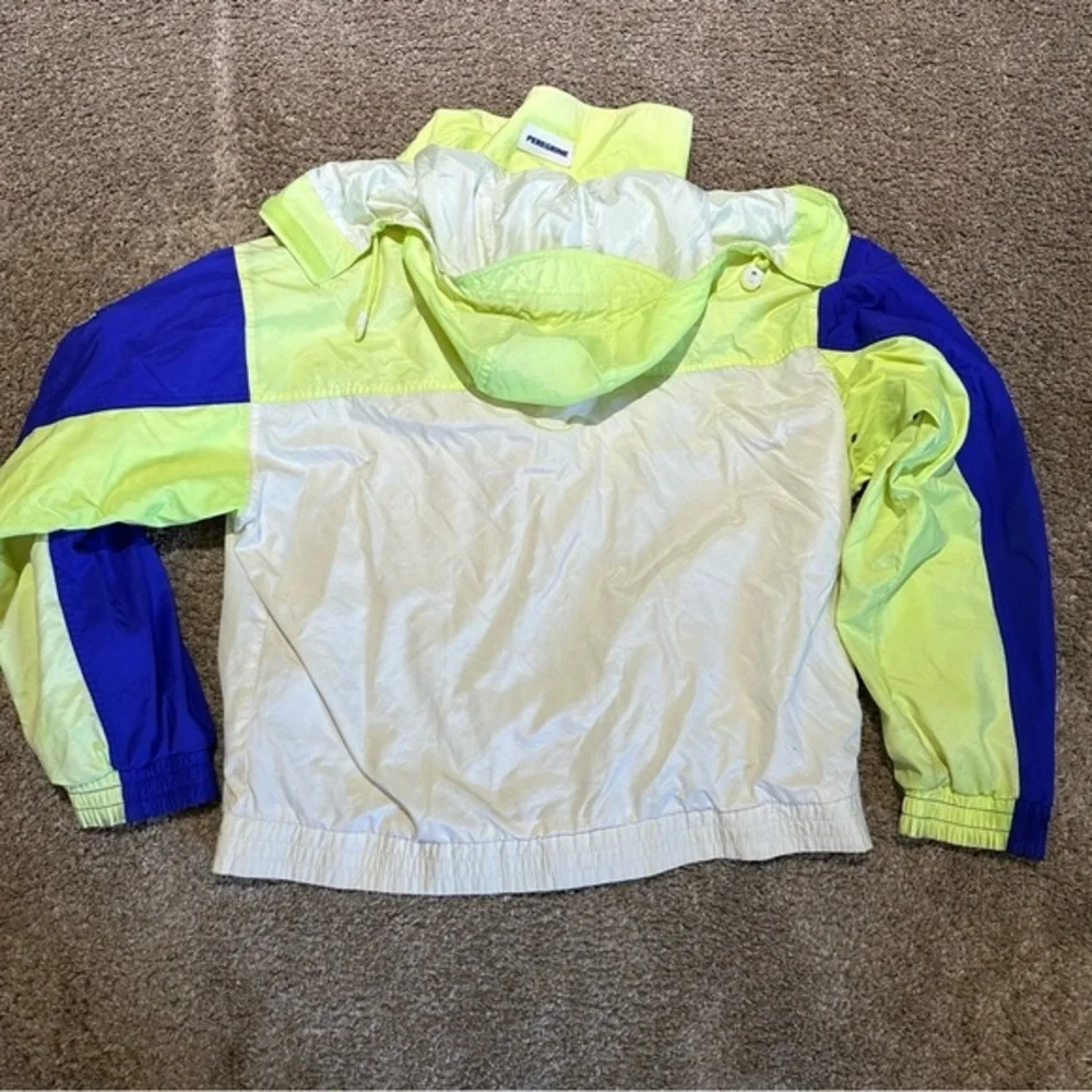 Vintage Peregrine Neon Pullover Light Jacket Coat men’s large qw - Picture 5 of 8